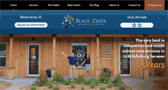 Desktop Screenshot of blackcreekvet.com