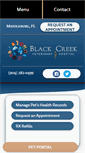 Mobile Screenshot of blackcreekvet.com